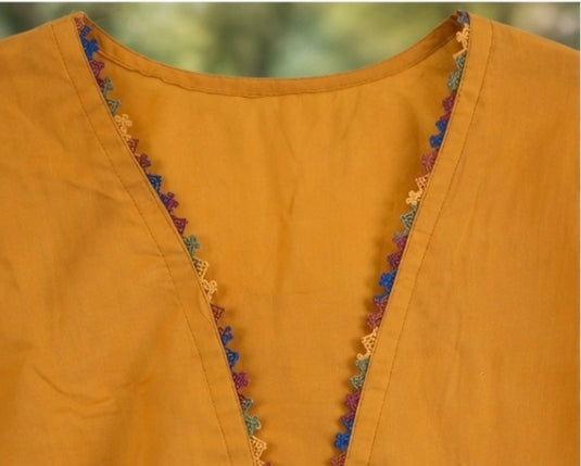 Elegant Mustard Lawn 3-Piece Suit