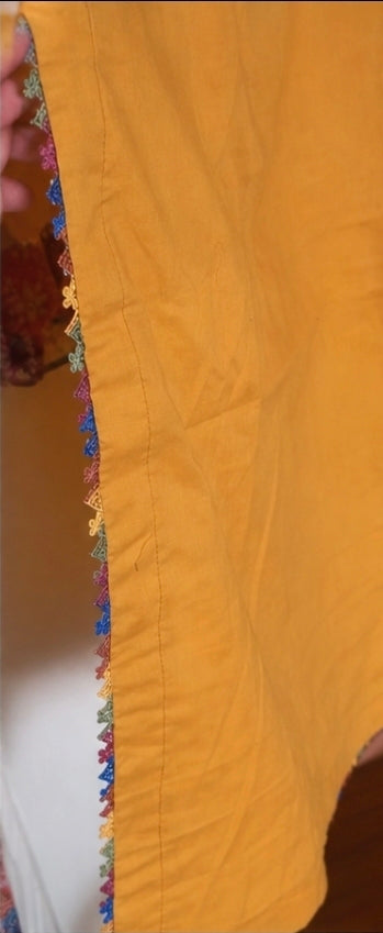 Elegant Mustard Lawn 3-Piece Suit